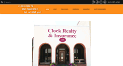Desktop Screenshot of clockrealty.com